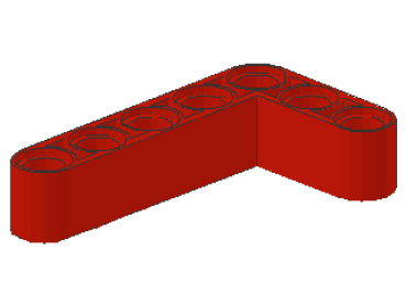 Lego Technic Liftarm 3 x 5 (32526) L-Form, rot