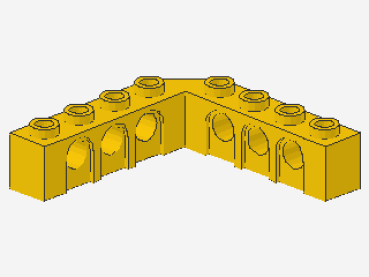 Lego Technic Stein 5 x 5 (32555) gelb