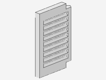 Lego Shutter 1 x 2 x 2 (3582) white