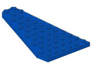 Lego Wedge Plate 7 x 12 (3585) blue