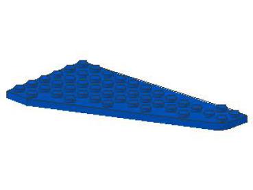 Lego Wedge Plate 7 x 12 (3586) blue