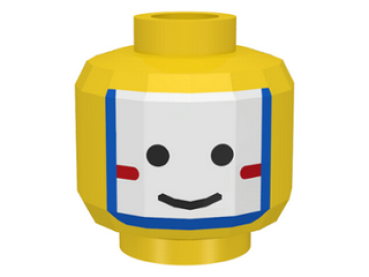 Lego Minifigure Head (3626bp3k)