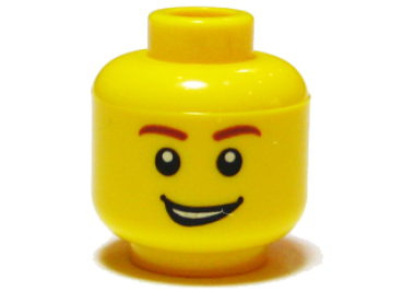 Lego Minifigur Kopf (3626pb0405)