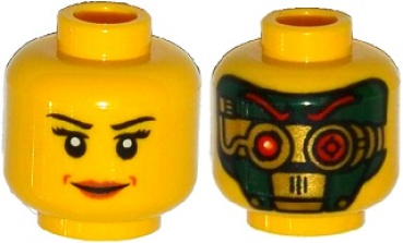 Lego Minifigur Kopf (3626pb1336)