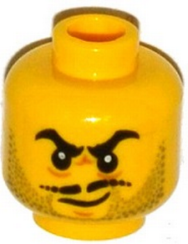 Lego Minifigure Head (3626pb1549)