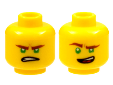 Lego Minifigure Head (3626pb1890)