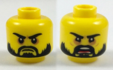 Lego Minifigure Head (3626pb1931)