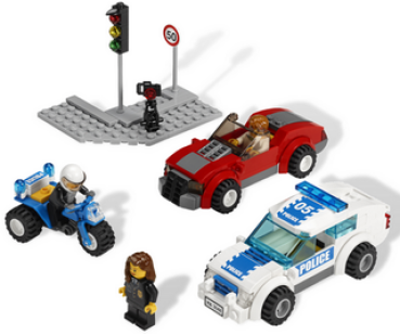 Lego City 3648 Verfolgungsjagd mit der Polizei