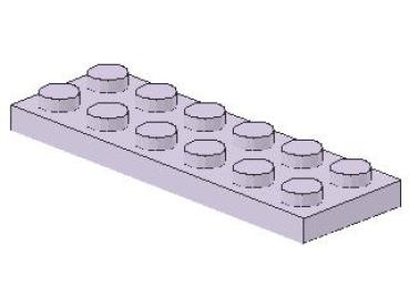 Lego Platte 2 x 6 (3795) lavendel