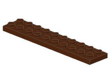 Lego Platte 2 x 10 (3832) rötlich braun
