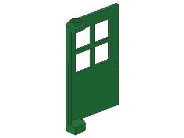 Lego Door 1 x 4 x 5 (3861) green