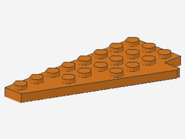 Lego Keilplatte 8 x 4 (3933) orange