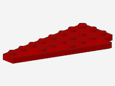 Lego Keilplatte 8 x 4 (3933) rot