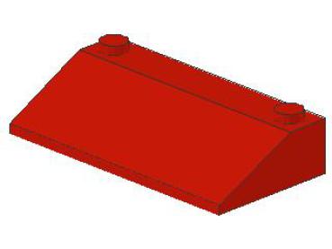 Lego Slope Stone 33° 3 x 6 x 1 (3939) red