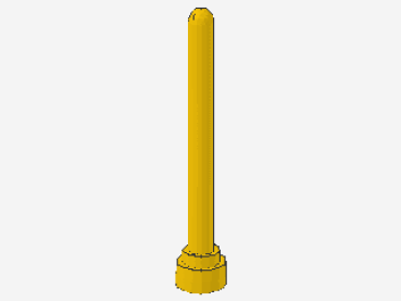 Lego Antenne 4H (3957) gelb