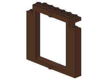 Lego Door Frame 2 x 8 x 6 (40253) brown