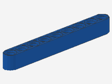 Lego Technic Liftarm 1 x 9 (40490) blue