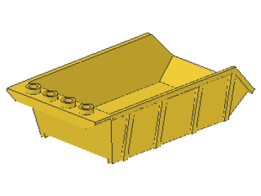 Lego Kippermulde 5 x 9 (4080) gelb