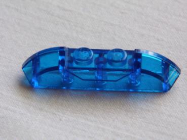 Lego Slope Stone, curved 4 x 1 (40996) transparent dark blue