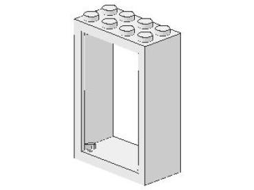 Lego Door Frame 2 x 4 x 5 (4130) white