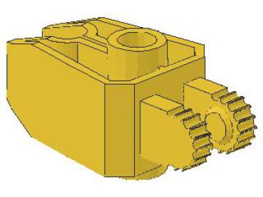 Lego Hinge 1 x 3 (41529) yellow