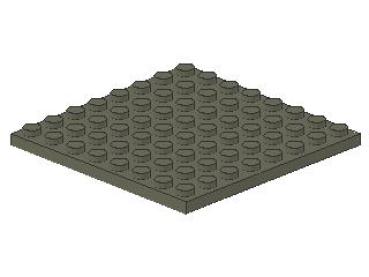 Lego Platte 8 x 8 (41539) dunkel grau