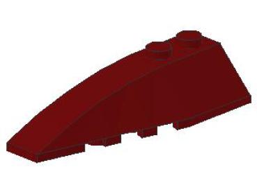 Lego Wedge 6 x 2 (41748) dark red