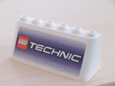 Lego Windschutzscheibe 2 x 6 x 2 (4176pb03) LEGO TECHNIC-Logo