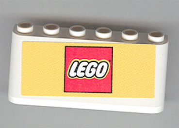 Lego Windscreen 2 x 6 x 2 (4176pb10) LEGO-Logo