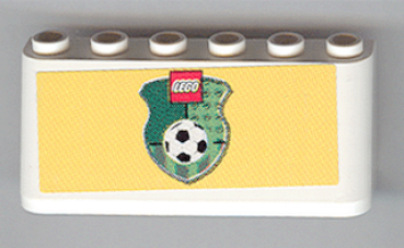 Lego Windscreen 2 x 6 x 2 (4176pb12) Football Shield