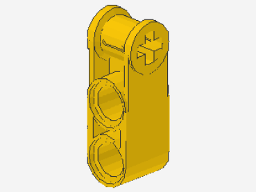 Lego Technic Achs und Pinverbinder 3L (42003) gelb