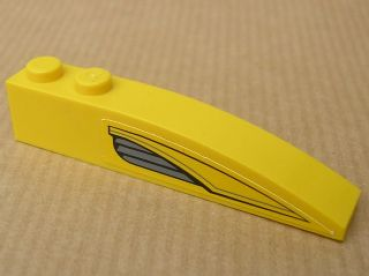 Lego Slope Stone, curved 6 x 1 x 1 (42022pb07L)