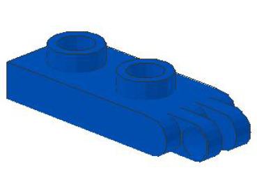 Lego Scharnier Platte 1 x 2 (4276b) blau