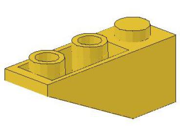 Lego Schrägstein, invers 33° 3 x 1 x 1 (4287) gelb