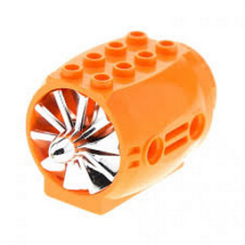 Lego Triebwerk, groß (43121c01) orange