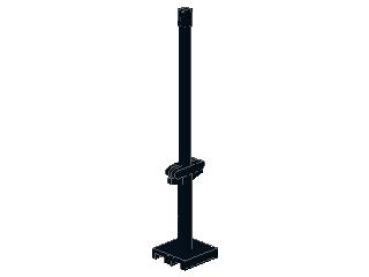 Lego Boot Mast 2 x 2 x 9 2/3 (4318) schwarz