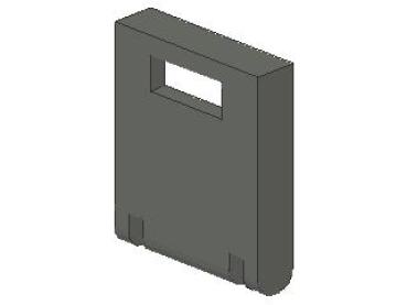 Lego Box Door (4346) dark bluish gray