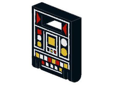 Lego Boxtür (4346pb05) dekoriert