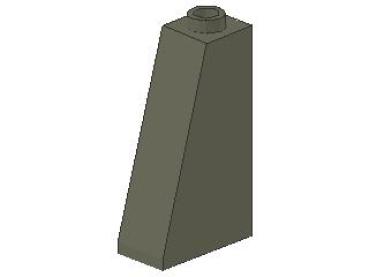 Lego Slope Stone 75° 2 x 1 x 3 (4460a) dark gray