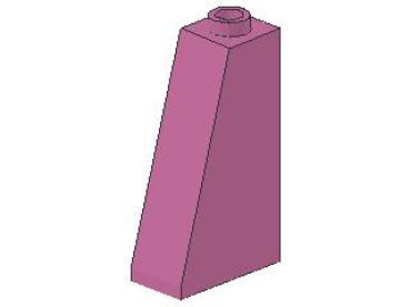 Lego Slope Stone 75° 2 x 1 x 3 (4460a) dark pink