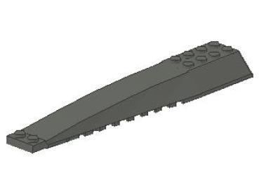 Lego Keil, gebogen 16 x 4 (45301) dunkel bläulich grau