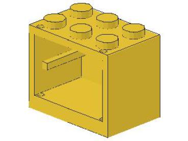 Lego Schrank 2 x 3 x 2 (4532a) gelb