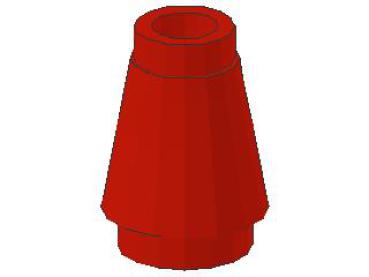 Lego Cone 1 x 1 (4589b) red