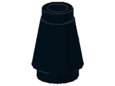 Lego Cone 1 x 1 (4589b) black