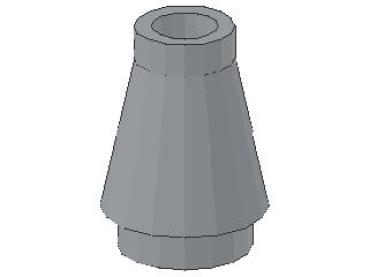 Lego Cone 1 x 1 (4589) light bluish gray