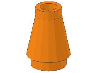 Lego Cone 1 x 1 (4589) orange