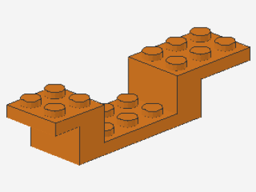 Lego Winkelträger 8 x 2 x 1 1/3 (4732) orange