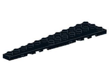 Lego Wedge Plate 12 x 3 (47397) black