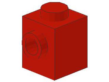 Lego Stein, modifiziert 1 x 1 x 1 (47905) rot