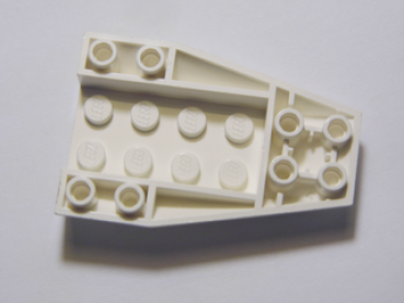 Lego Wedge, invers 6 x 4 (4856b) white